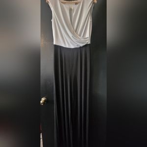 Anne Klein, Jumper, Black/White Size 6